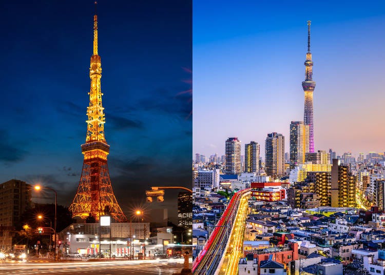 Why Were Tokyo Tower and Tokyo Skytree Built?