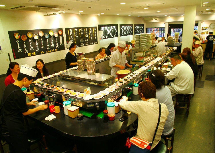 Sushi Restaurant Types: Conveyor Belt and Over-the-Counter
