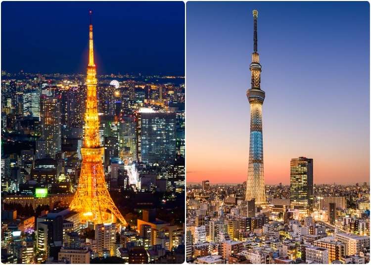 Tokyo Tower vs. Tokyo Skytree: Spice Up Your Sightseeing Adventure with Fun Trivia!