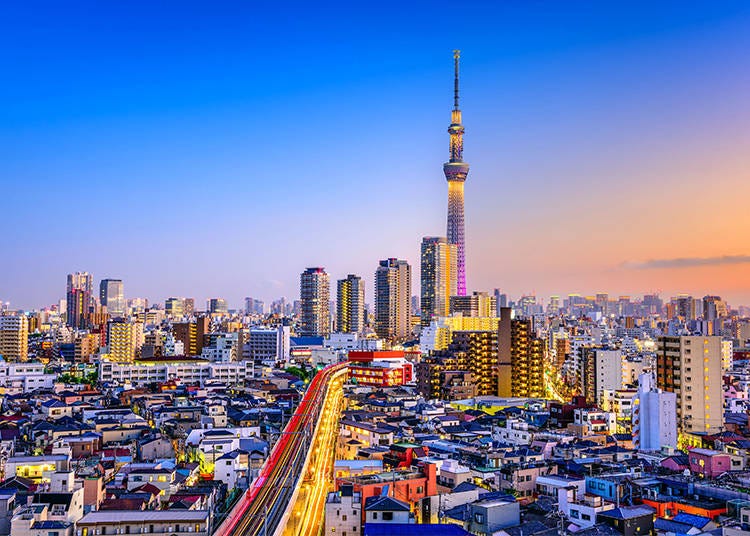 Trivia #4 – Tokyo Skytree’s Elevators Represent the Four Seasons