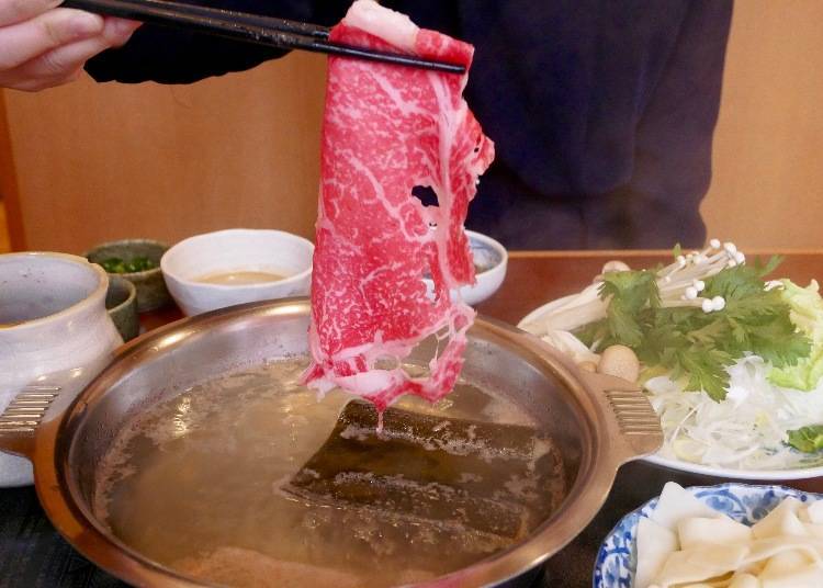 일본의 고급 샤브샤브점이 맛의 비밀을 대공개!
