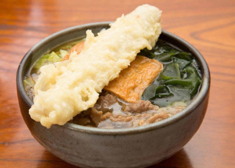 The most popular dish: Yokubari Udon.