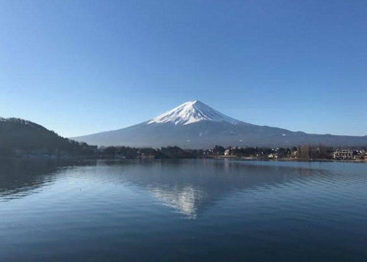 The area around Fujiyoshida City offers stunning views of Mt. Fuji, and the Lake Kawaguchi area is ideal for a scenic road trip.