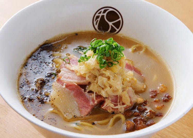 Muku Zweite Ramen (1,200 yen, tax included)