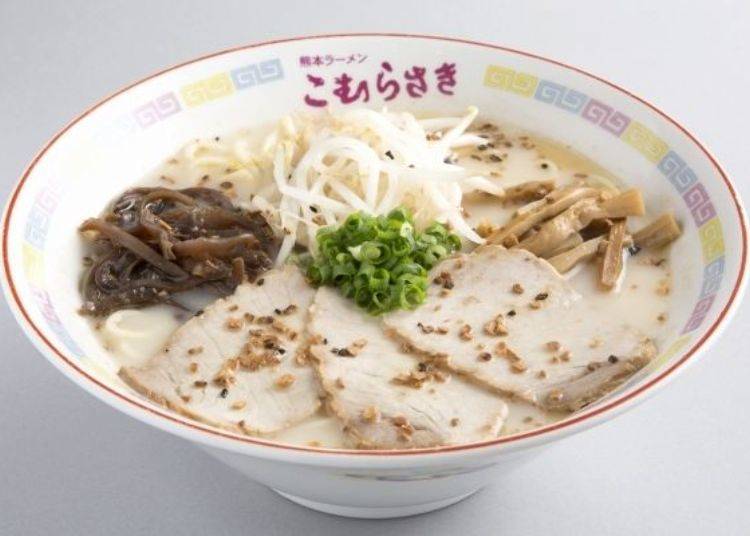 Komurasaki’s “King Ramen” (800 yen, tax included)