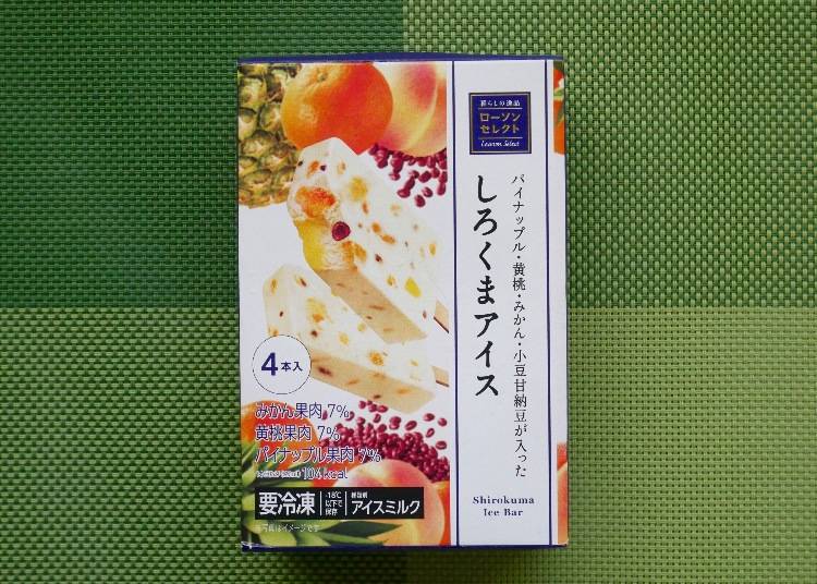 白熊紅豆水果煉乳冰（しろくまアイス 65ml×4本）