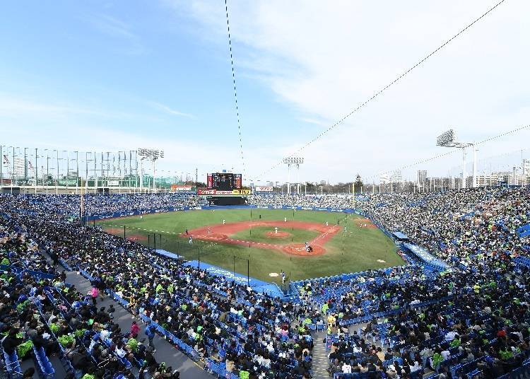Jingu Stadium: Open-Air and Spacious