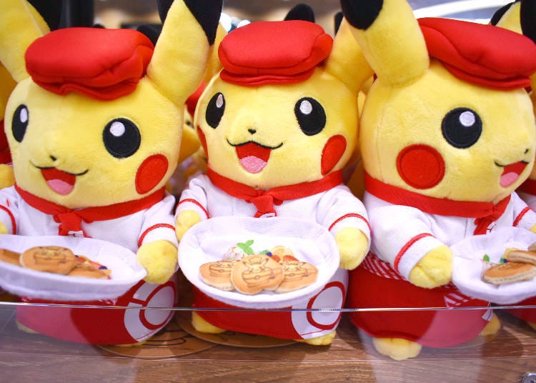 寶可夢咖啡廳Pokémon Café店內產品示意圖