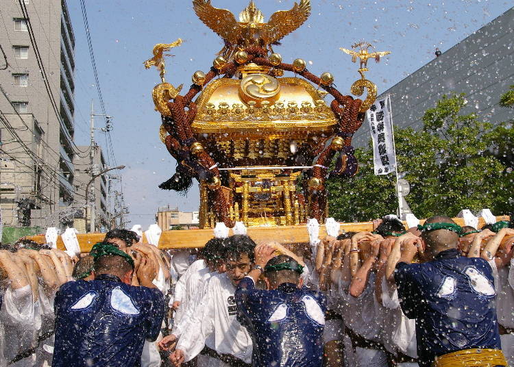 Tomioka/Fukagawa Hachiman Festival (8/11 - 8/15)