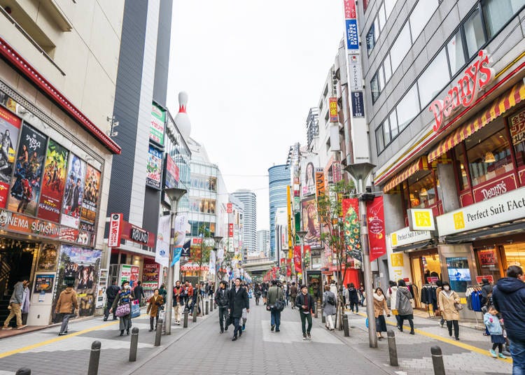 8. 池袋（東京西北側，動漫和購物區）