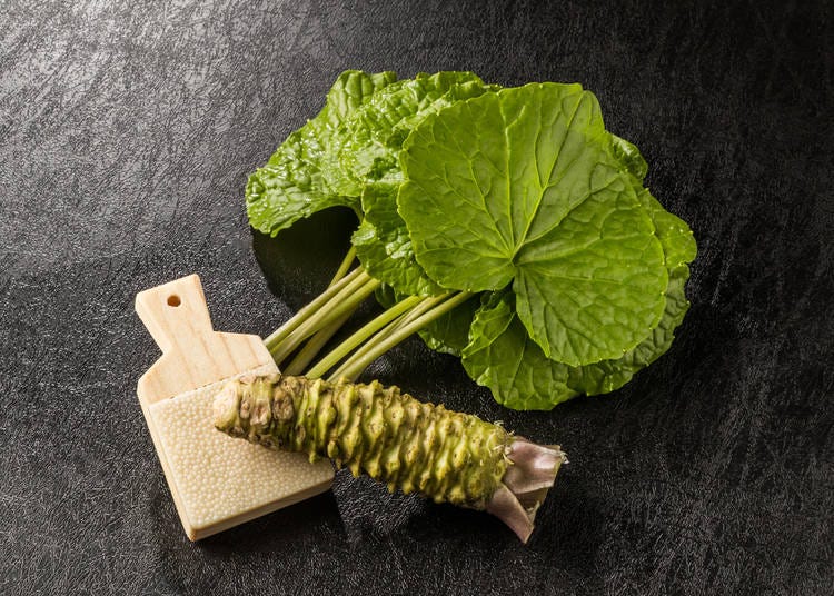 Practically the entire wasabi plant - including leaves - is edible. Pickled wasabi - wasabi zuke - is a traditional food in Shizuoka. Visit the link at the end of the article to learn more!