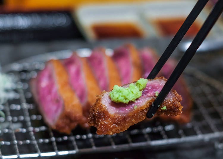 Wasabi is also a popular condiment for beef and other meats in Japan