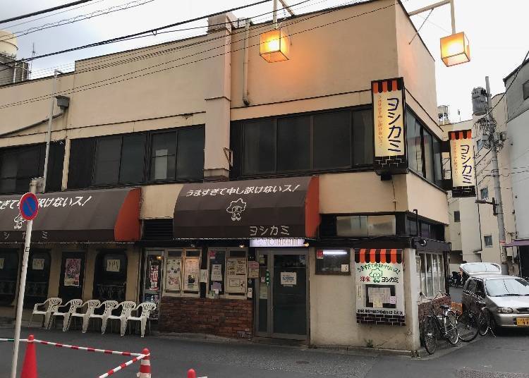 가게는 ‘아사쿠사 ROX’ 건물 뒷 쪽에 위치하고 있다