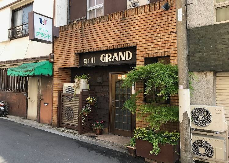 ▲「GRILL GRAND」於1941年在淺草觀音堂後側的路上開幕了