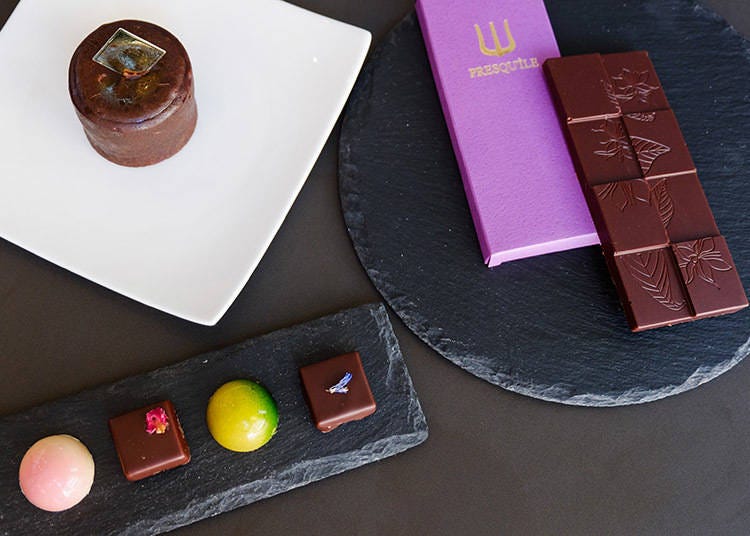 藝術與美味完美融合的「PRESQU'ILE chocolaterie」巧克力專門店 令人愛不釋手的法式巧克力甜點