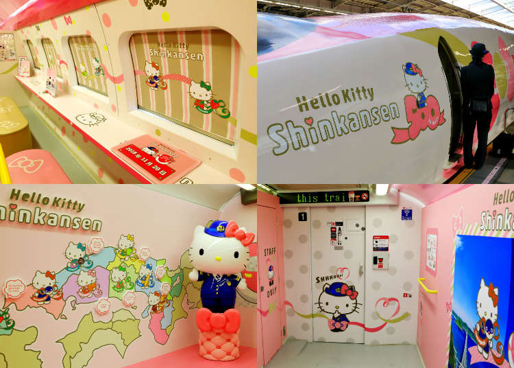 All Aboard the Hello Kitty Shinkansen: Traveling Through Japan in the Cutest Way Possible!