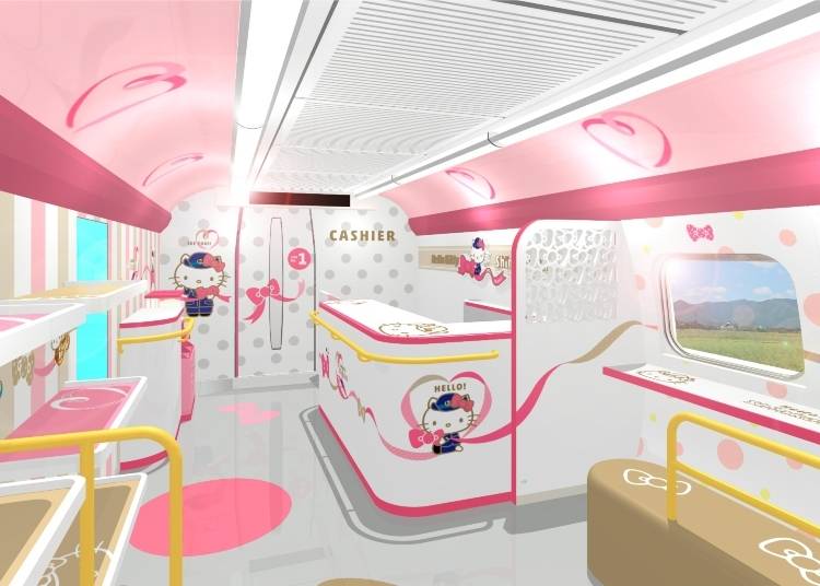 Hello Kitty’s Highlights #1: Discover Regional Charms in Car No. 1 and the “Hello! Plaza”