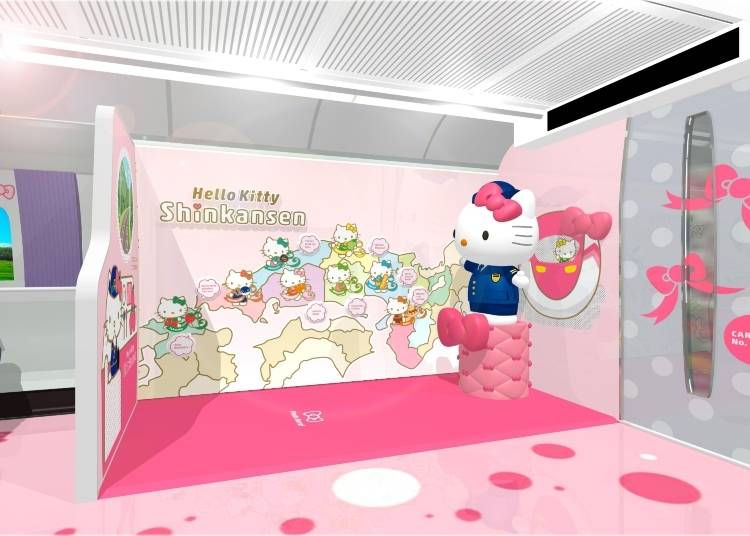 Hello Kitty’s Highlights #2: Having Fun in the “Kawaii! Room” of Car No. 2