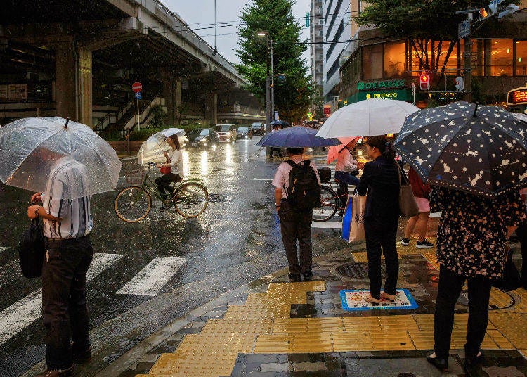 6. Summer in Japan is typhoon season! What to do?