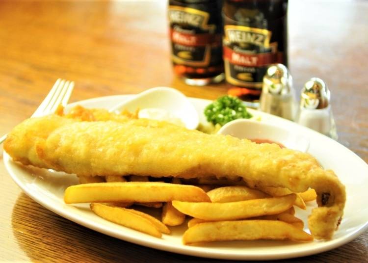 THE FooTNiK's fish and chips are a real treat!