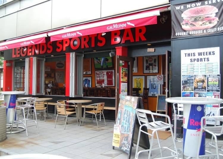 Sports Bars in Roppongi? Look no further than Legends Sports Bar!