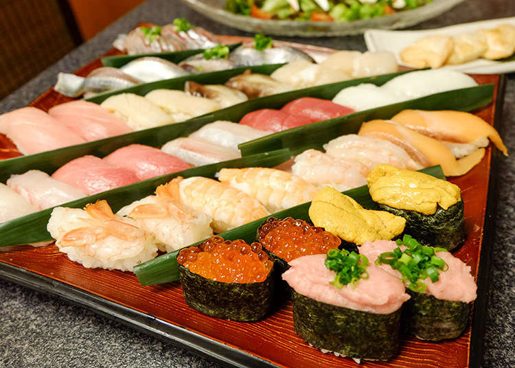 鮮度超群! 100種壽司與熟食料理盡情吃到飽! 新宿歌舞伎町「きづなすし絆魚壽司」