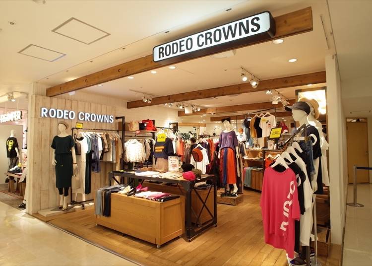 5F：RODEO CROWNS(ウェア)