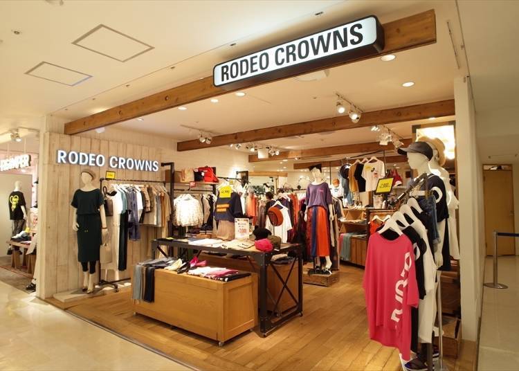 5F：RODEO CROWNS(服飾)