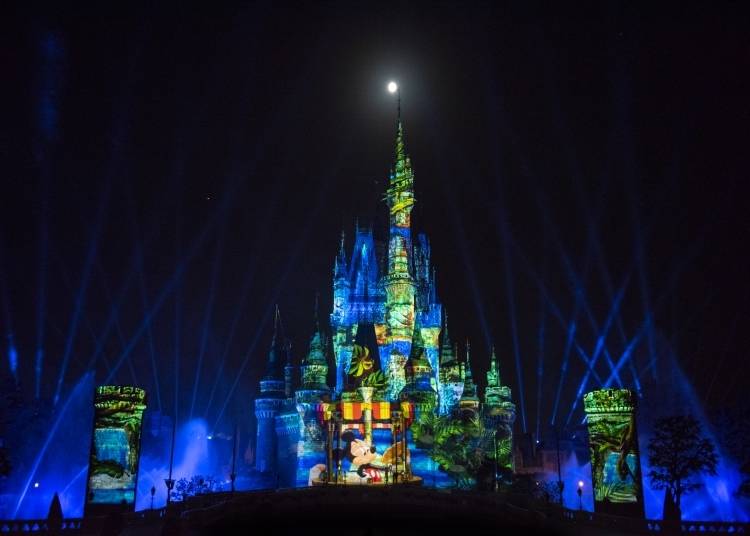 35週年慶祝表演 全新豪華光雕秀「Celebrate! Tokyo Disneyland」