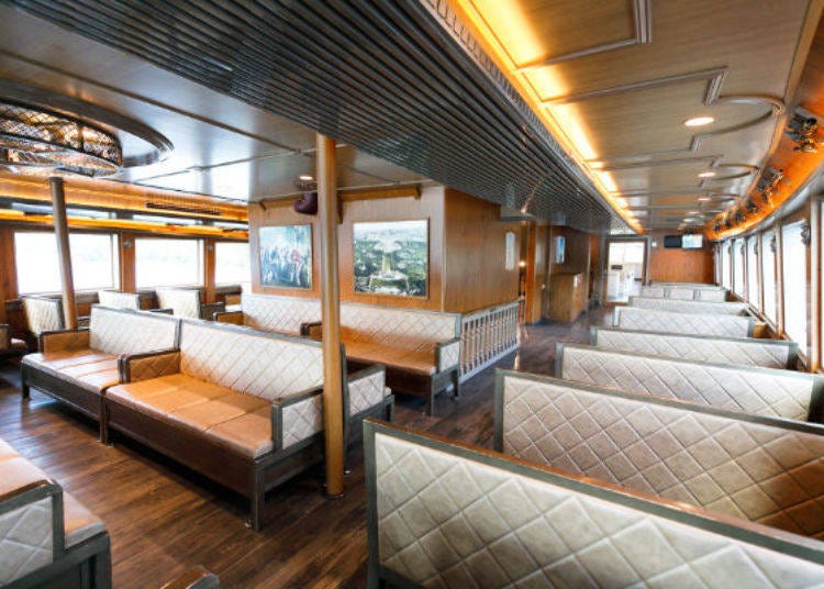 ▲ Check out the chic interior found even in the ordinary cabins