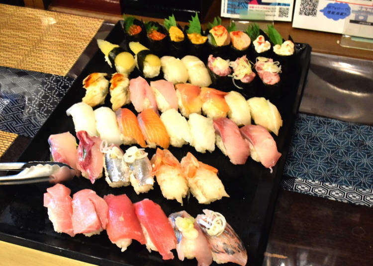 在東京竟然只要5000日圓 就能新鮮海膽、肥美鮪魚等高級壽司及80種日本酒無限享用！