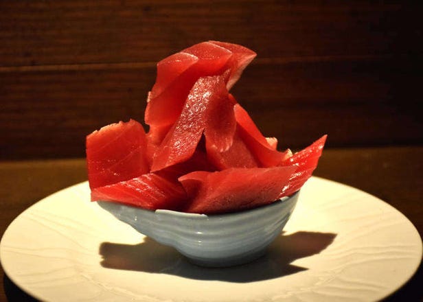 Tokyo on a Budget: 1 Minute, 100 Yen - Pile Up Your Sashimi!