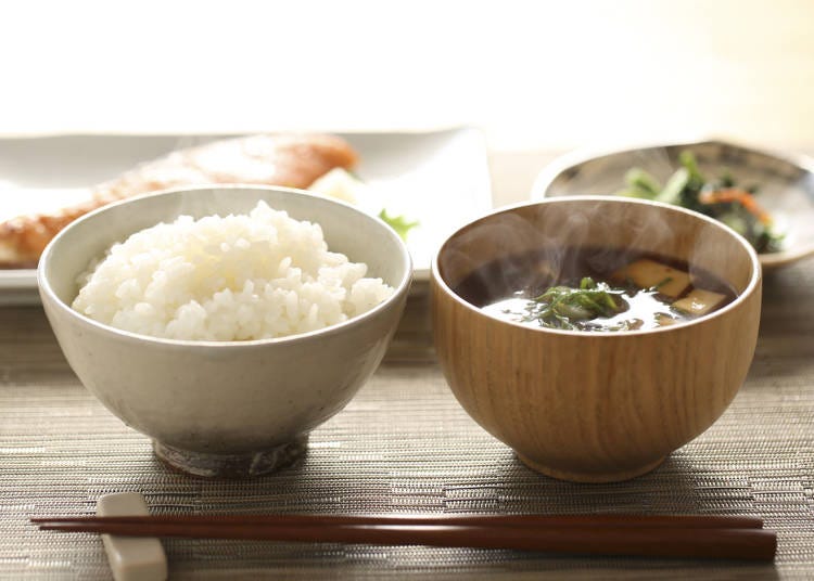 只要有美味的白飯與味噌湯，就感到幸福的日本人不在少數