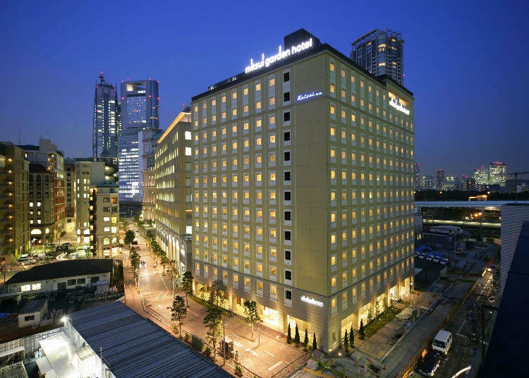 Mitsui Garden Hotel Shiodome Italia-gai is located in “Shiodai 5,” a district that is undergoing major redevelopment.