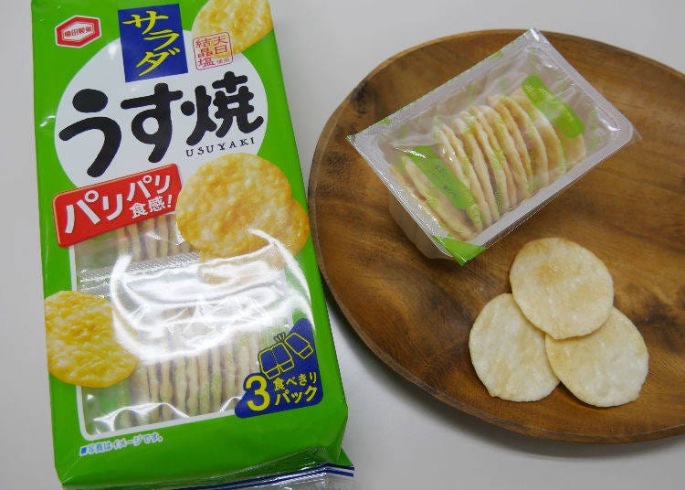 Salad Usu-Yaki (3 bags, 85g total, 138 yen tax included)