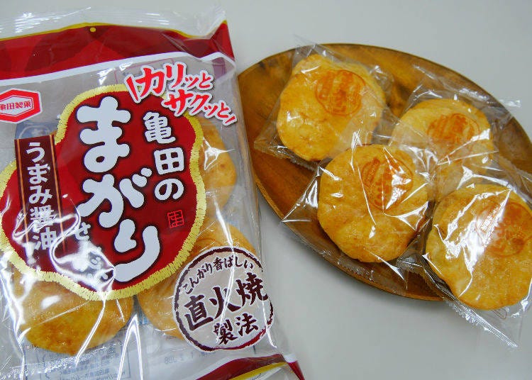 Kameda no Magari Senbei, Umami Shoyu (18 in a bag, 188 yen tax included)