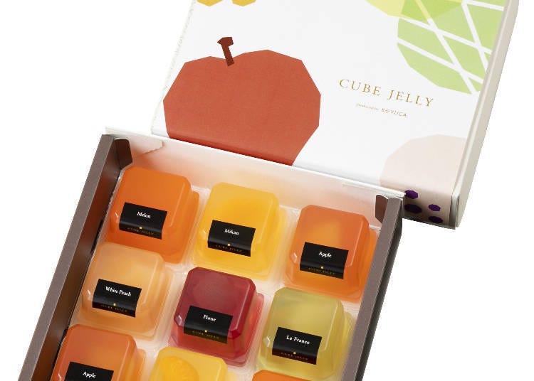 Cube Jelly (set of 9) for 1,944 yen (tax included) at Dolce Felice / Gransta