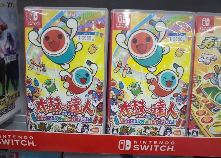 Popular Games #7: Nintendo Switch “Taiko no Tatsujin Nintendo Switch Version” (5,680 yen)