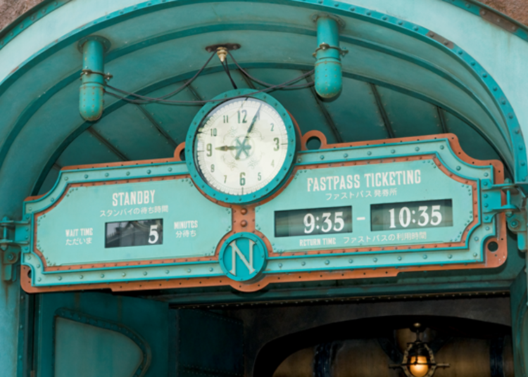The waiting time is shown at the entrance. It wasn't busy when we visited so there was no Fastpass available.