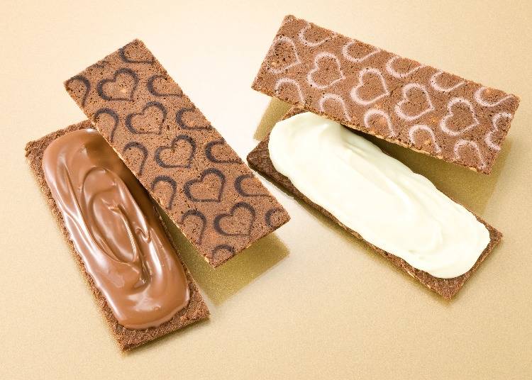 #2 Gin no Budō Chocolate Sandwich, 8 in a Box (Gin no Budō /Gransta) for 712 Yen (Tax Included)