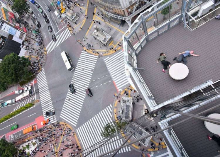 Photo Spots at Shibuya Crossing