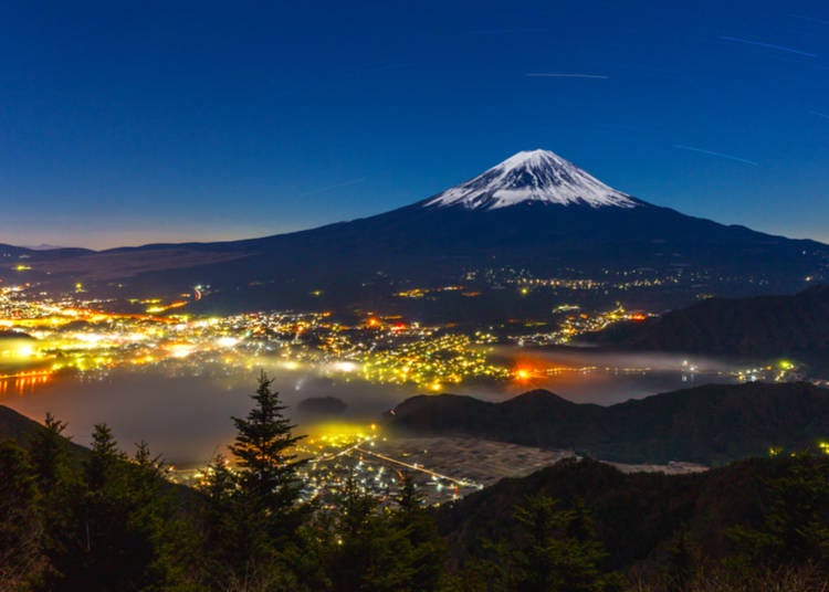 Where to see Mount Fuji: The Kawaguchiko Area