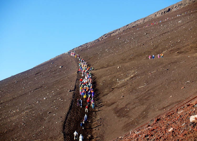 How to Climb Mount Fuji: The other hiking paths