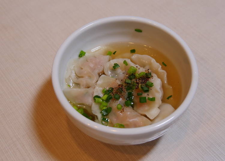 Boiled gyoza