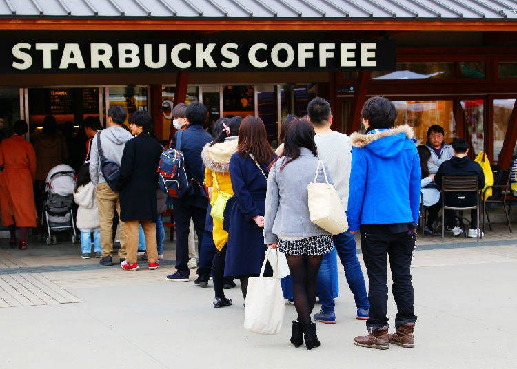 “Sutaba” (スタバ) - Starbucks