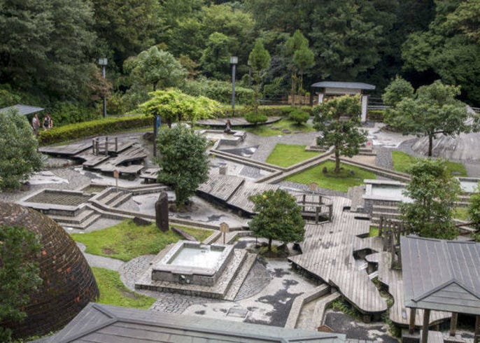 關東最古老溫泉 在湯河原萬葉公園 獨步之湯 享受九種足湯的療癒之旅 live japan 日本旅遊 文化體驗導覽