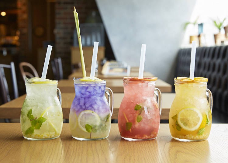 Original Lemonades (850 Yen Each): Irresistibly Tasty, Ridiculously Photogenic!