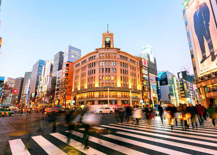 Ginza: "A Sophisticated City for Adults"