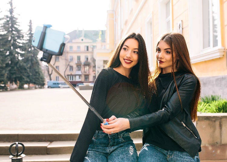 The Selfie Stick: Seen at Tourist Destinations all around the World!