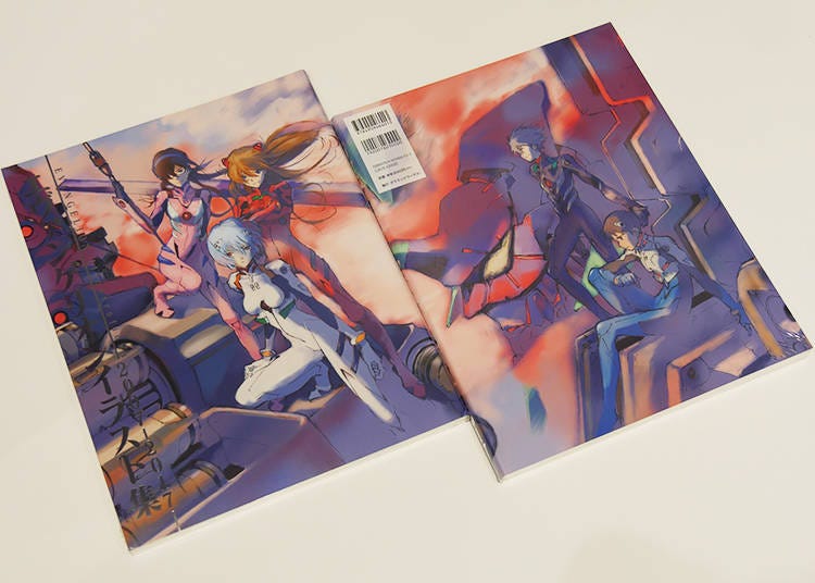 EVANGELION Illustrations 2007 – 2017, 3,000 yen + tax